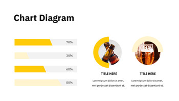 ビール シンプルなスライドのデザイン_30