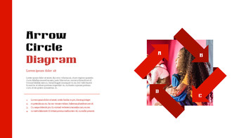 对种族主义说不 简单的PowerPoint模板设计_21