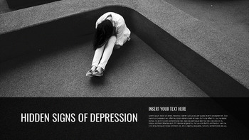 Depressione Modelli di presentazione di Google_14