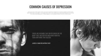 Depressione Modelli di presentazione di Google_26