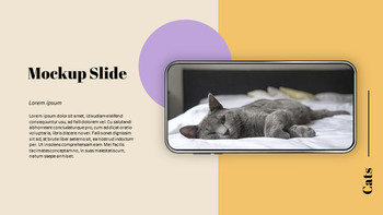 Erhebe eine Katze Kreative Google Slides_39