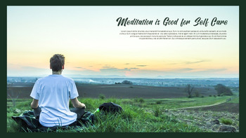 자기 관리를위한 명상 파워포인트 프레젠테이션 슬라이드_04