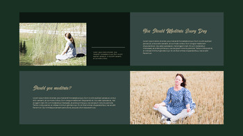 자기 관리를위한 명상 파워포인트 프레젠테이션 슬라이드_05