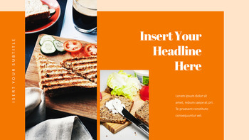 三明治 PowerPoint模板设计_20