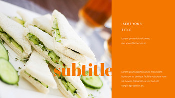 三明治 PowerPoint模板设计_23