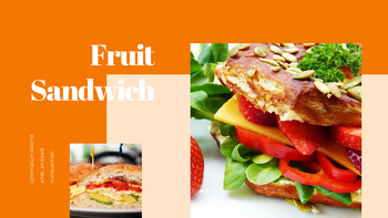 三明治 PowerPoint模板设计_26