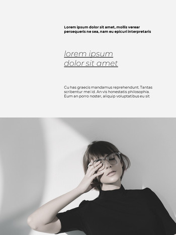 Fashion Brand Vertical Lookbook Best Business PowerPoint Templates_05