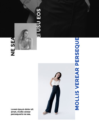 Fashion Brand Vertical Lookbook Best Business PowerPoint Templates_16