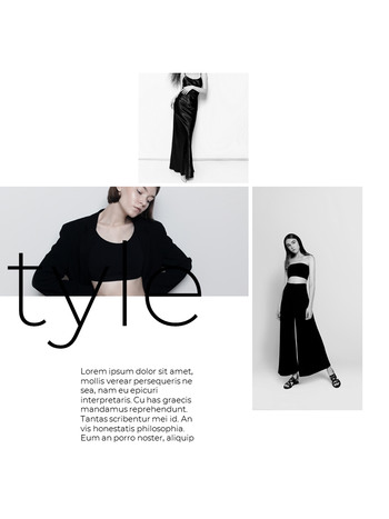 Fashion Brand Vertical Lookbook Best Business PowerPoint Templates_19