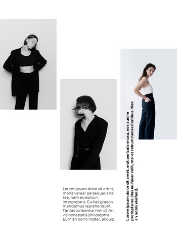 Fashion Brand Vertical Lookbook Best Business PowerPoint Templates_21