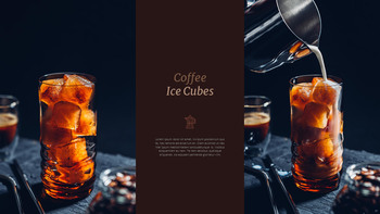 High end coffee shop Simple Presentation Google Slides Template_08