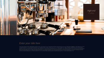 高級コーヒーショップ テーマパワーポイント_29