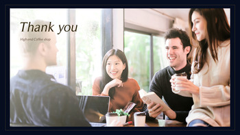 高級コーヒーショップ テーマパワーポイント_40