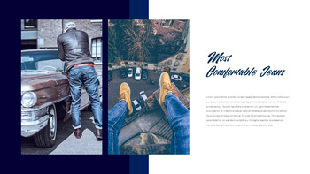 蓝色牛仔裤 介绍PPT._23