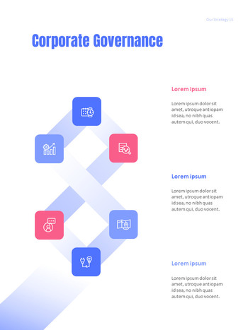 Informe anual de ilustración empresarial Mejores presentaciones de PowerPoint_15