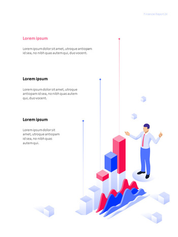 Informe anual de ilustración empresarial Mejores presentaciones de PowerPoint_24