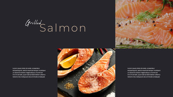 고기와 연어 전문점 비즈니스 PPT_06