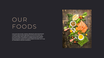 고기와 연어 전문점 비즈니스 PPT_07