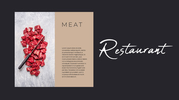 고기와 연어 전문점 비즈니스 PPT_08