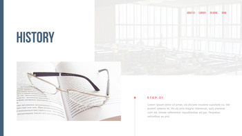 도서관 프레젠테이션용 PowerPoint 템플릿_11