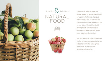 Cibo naturale Tema Keynote Design_14