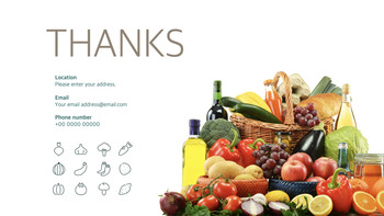 Natural food Theme Keynote Design_40