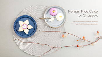 Chuseok, koreanischer Erntedankfest Einfaches Folien-Design_16