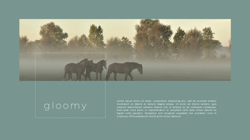 忧郁的秋天 PowerPoint Design下载_04