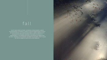 忧郁的秋天 PowerPoint Design下载_16