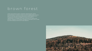 忧郁的秋天 PowerPoint Design下载_19