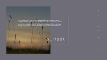 忧郁的秋天 PowerPoint Design下载_23