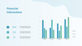 간단한 파도 배경 피치덱 파워포인트 포맷_11