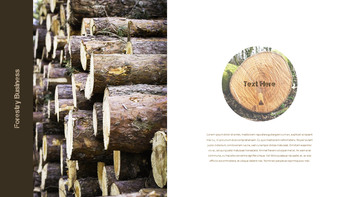 林业事业 PowerPoint背景_11