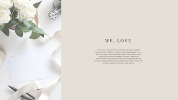 결혼식 특별한 순간 비즈니스 파워포인트 템플릿_05