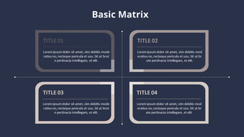 Basic Matrix Infographic Diagram_04