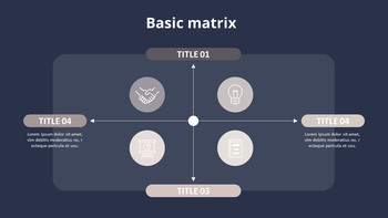 Basic Matrix Infographic Diagram_05