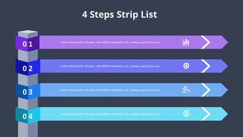 Four Text Box List Diagram_17