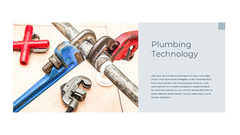 水暖服务业 演示文稿谷歌幻灯片模板_11