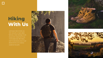 가을 하이킹 우아한 ppt 템플릿_04