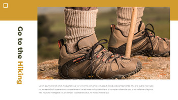 가을 하이킹 우아한 ppt 템플릿_19