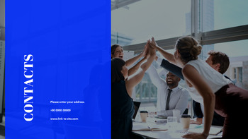 Modèle de deck de couleur simple Conception de modèles de présentation PowerPoint_15