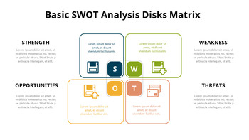 SWOT 분석 다이어그램 애니메이션 파워포인트 템플릿_05