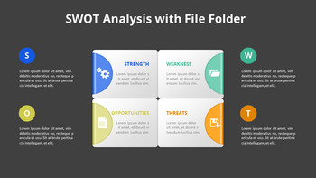 SWOT 분석 다이어그램 애니메이션 파워포인트 템플릿_09