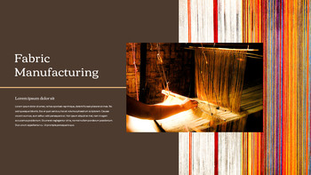 纺织工业 PowerPoint演示设计_19