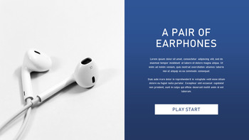 耳机和耳麦 设计简要模板_04