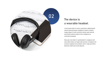 耳机和耳麦 设计简要模板_07