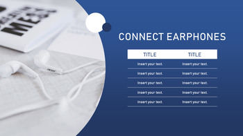 耳机和耳麦 设计简要模板_16