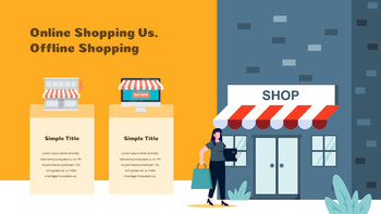 Online Shopping powerpoint themes_08