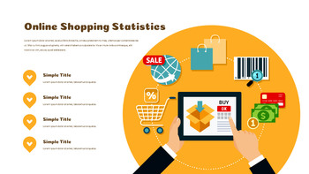 Online Shopping powerpoint themes_15