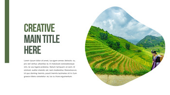 水稻梯田 功率点PowerPoint._13